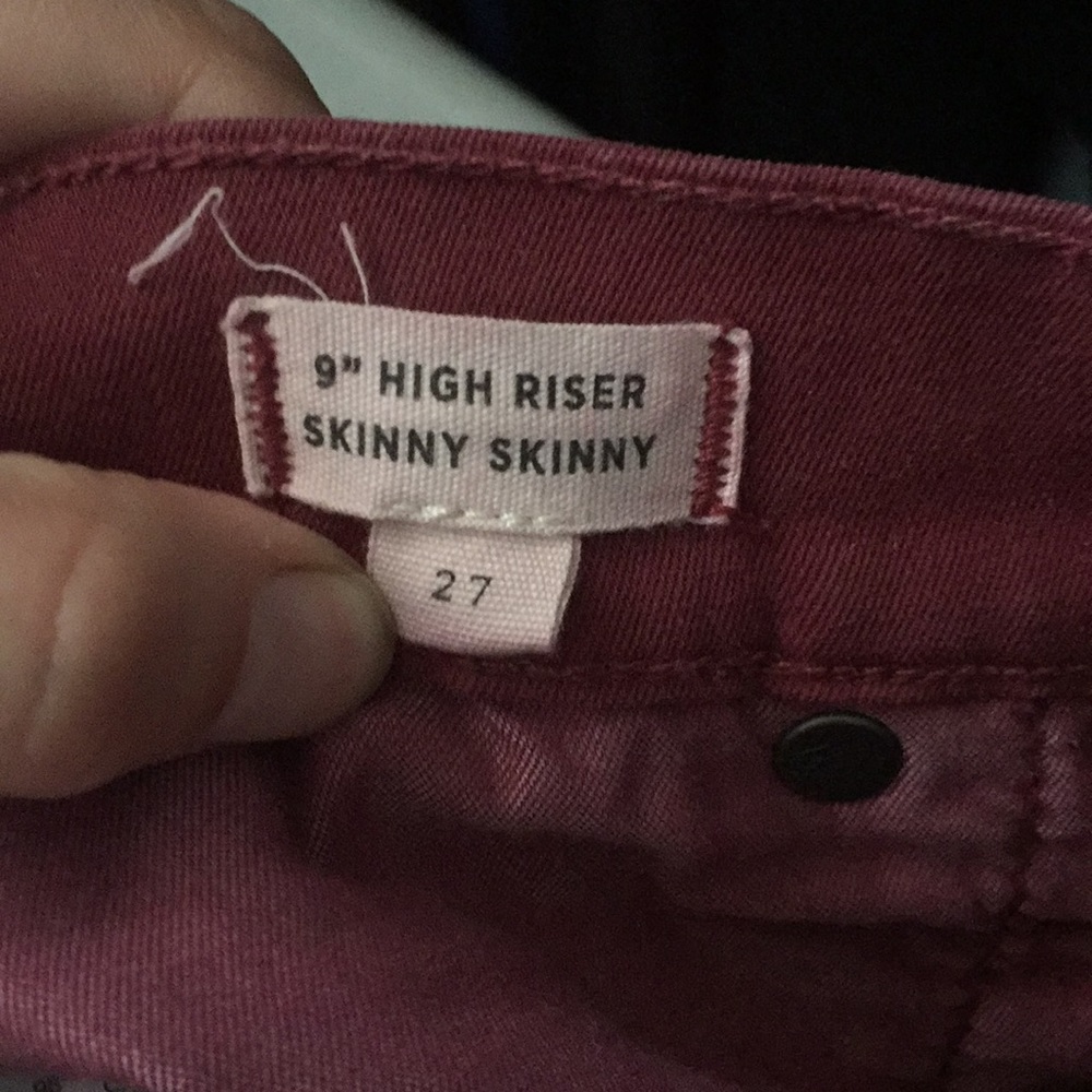 Madewell 9” high riser skinny skinny - Picture 5 of 6